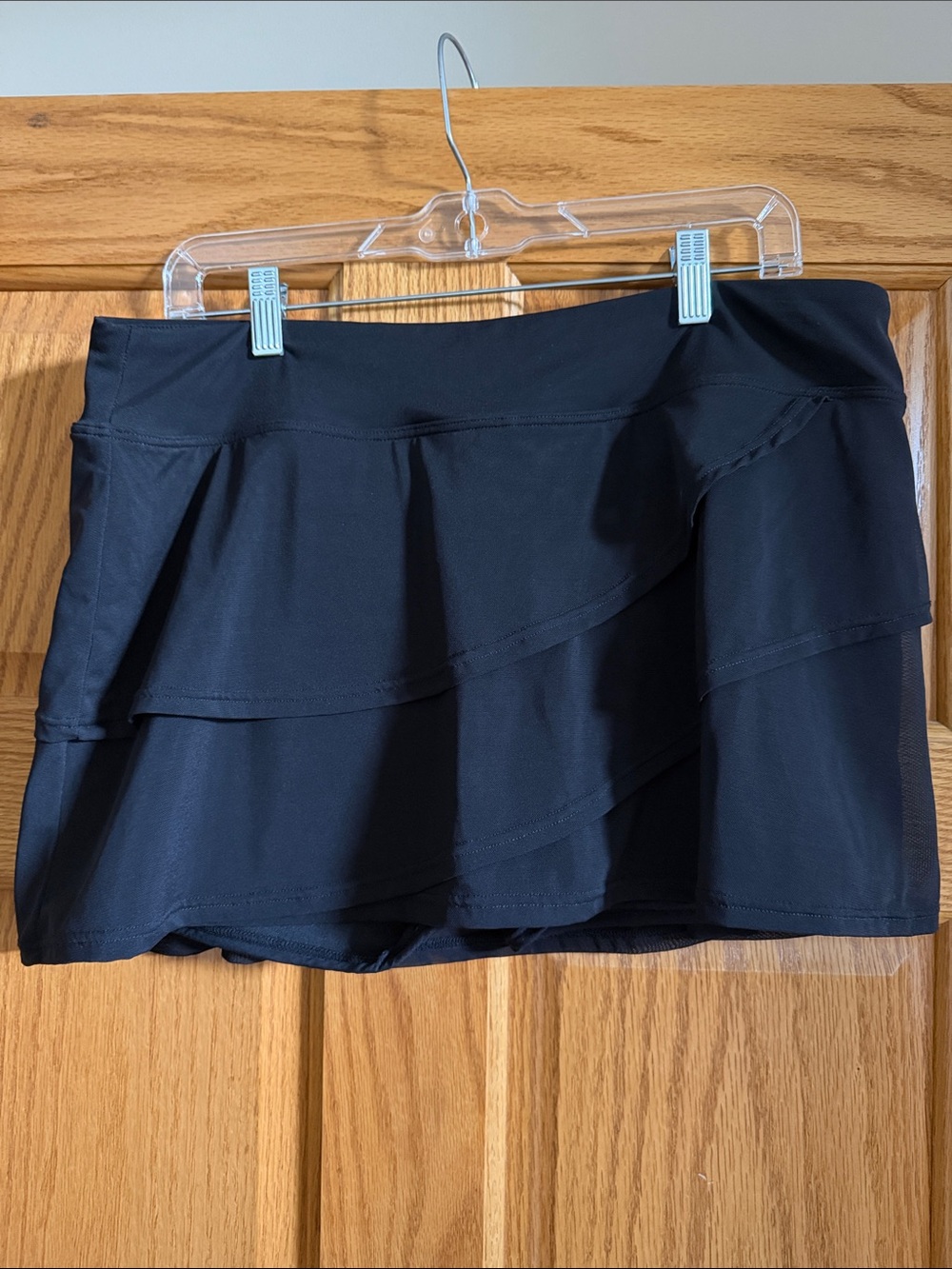 Coco Reef Black Tiered Swim Skirt